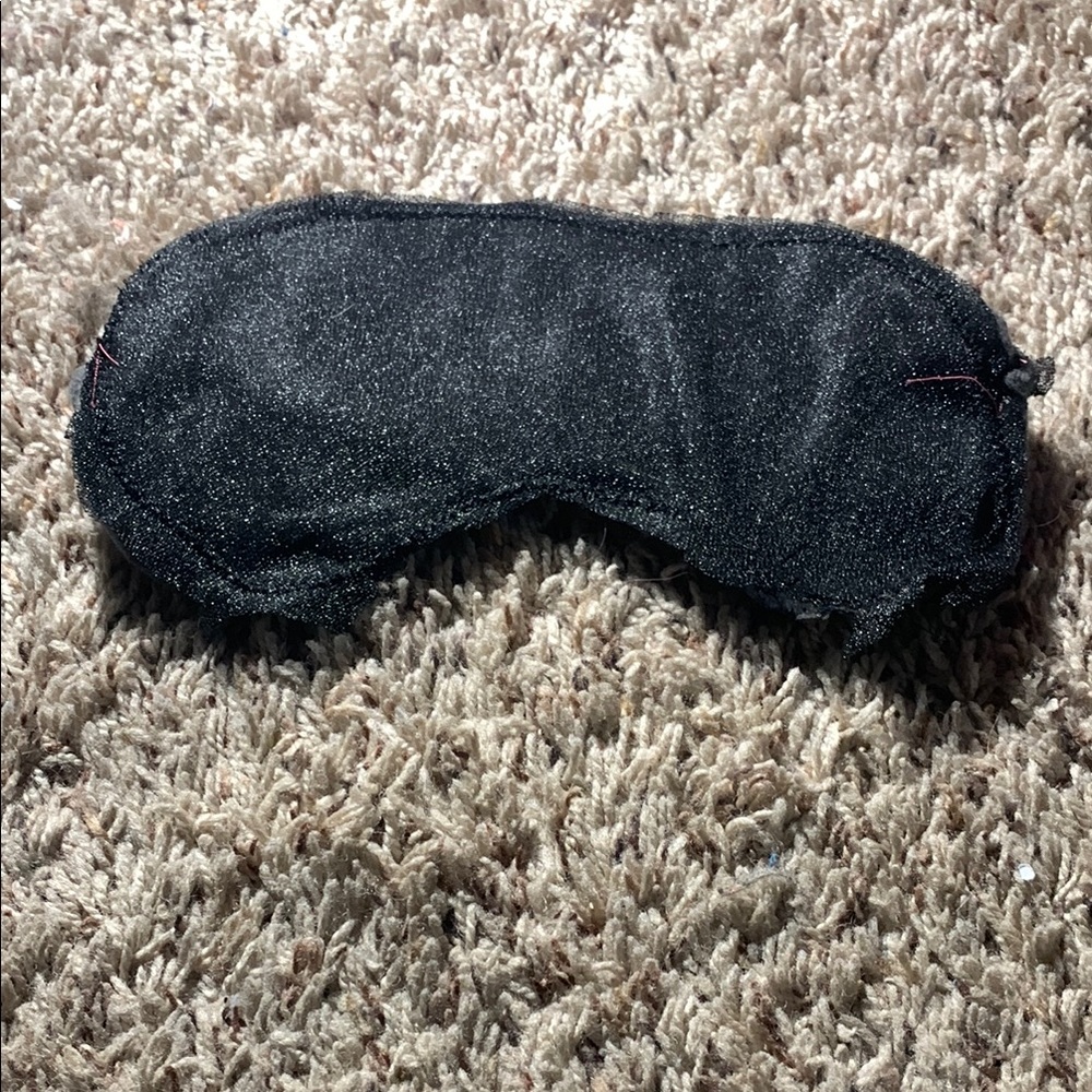 Black Soft Fabric Face Mask